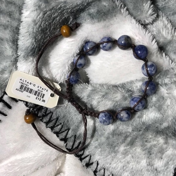 Altar'd State Jewelry - Bluish beaded bracelet from Altar’d State. NWT